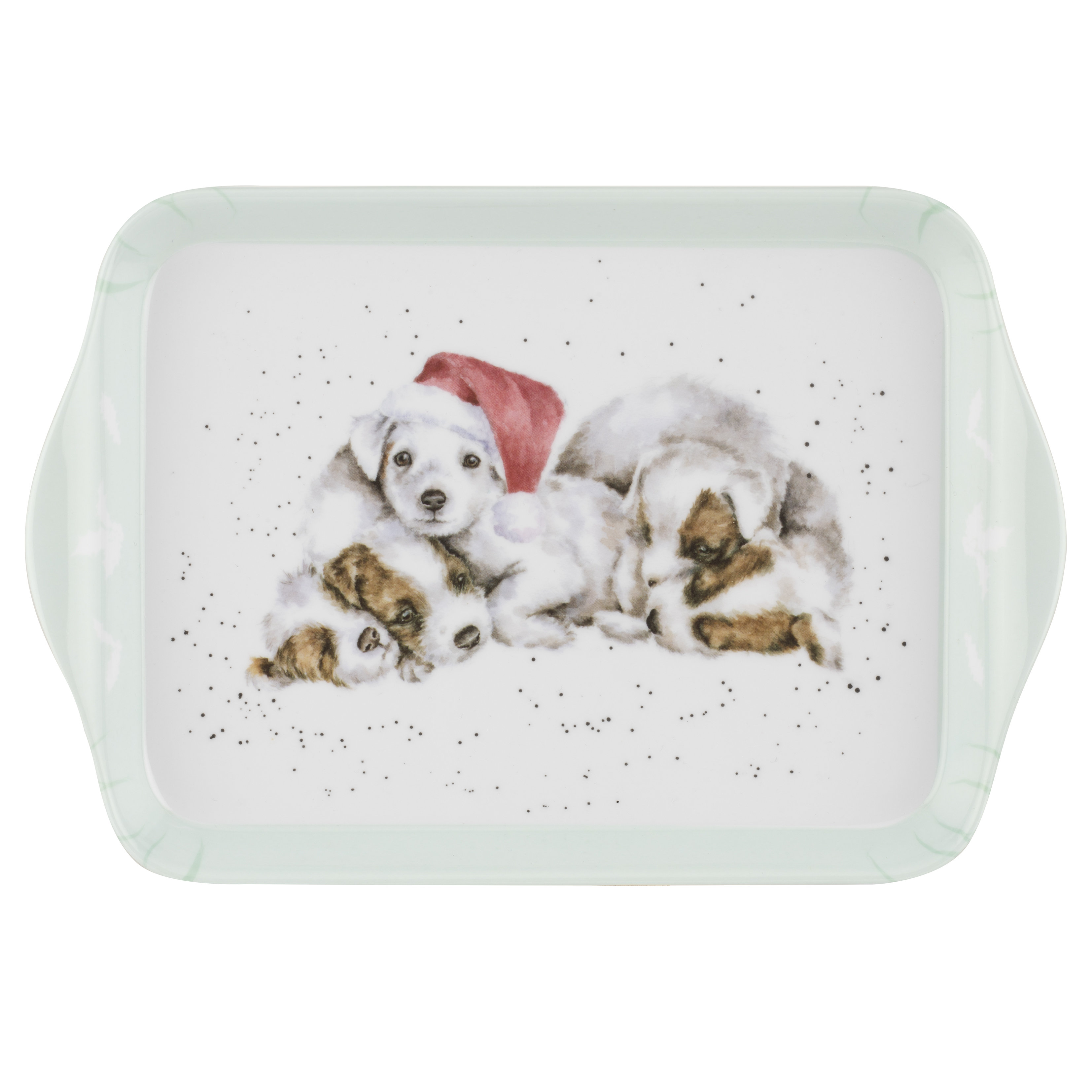 Santa Paws 3 Piece Mug & Tray Set (Dogs) image number null